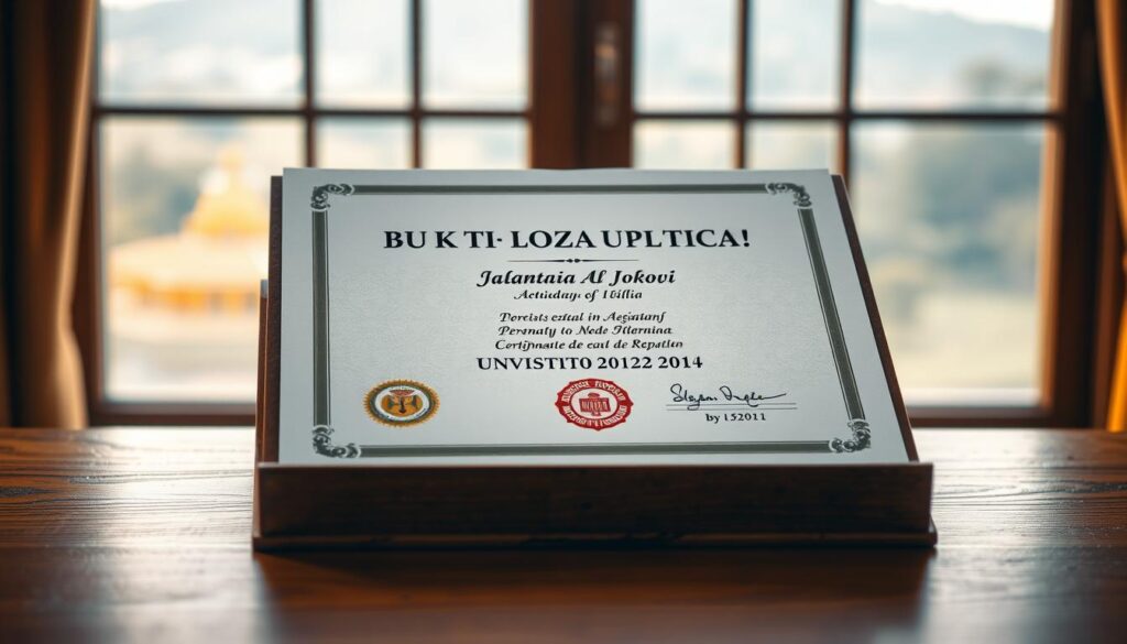 Bukti Autentik Ijazah Jokowi