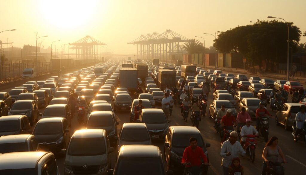 Jalan Yos Sudarso Arah Pelabuhan Priok Macet Lagi Pagi Ini