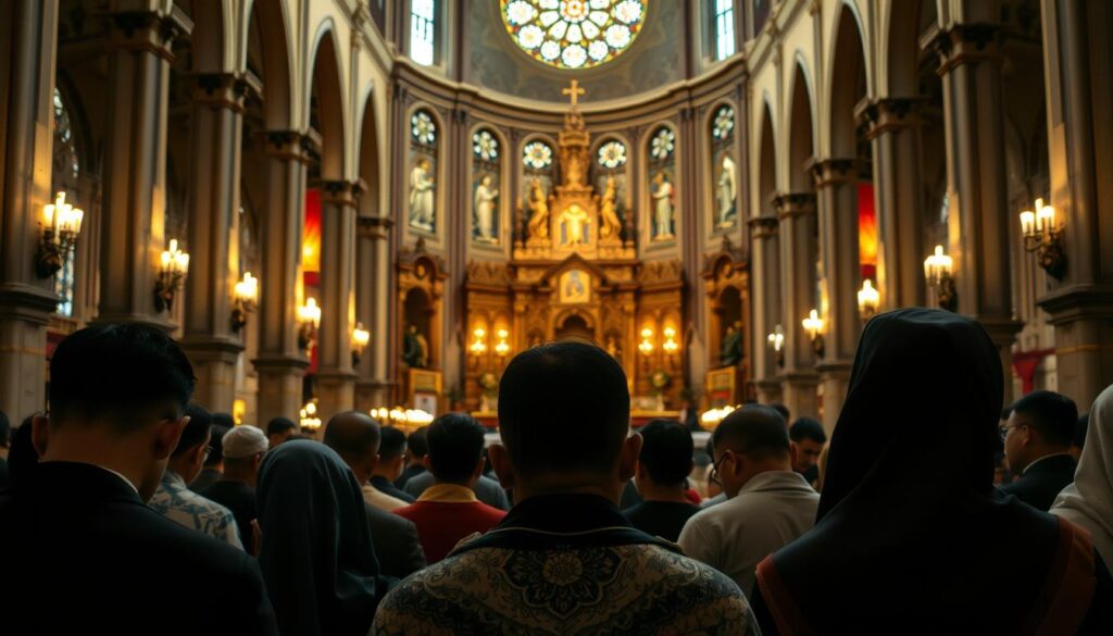 Jumat Agung di Gereja Katedral Jakarta