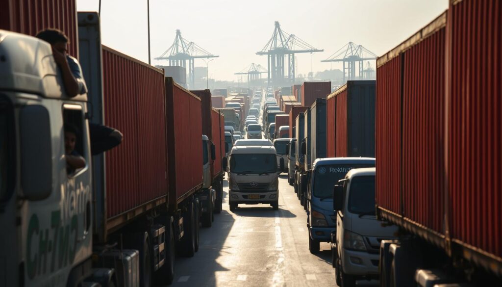 Terjebak Macet Arah Pelabuhan Priok, Sopir Kontainer Ngeluh Boros Ongkos