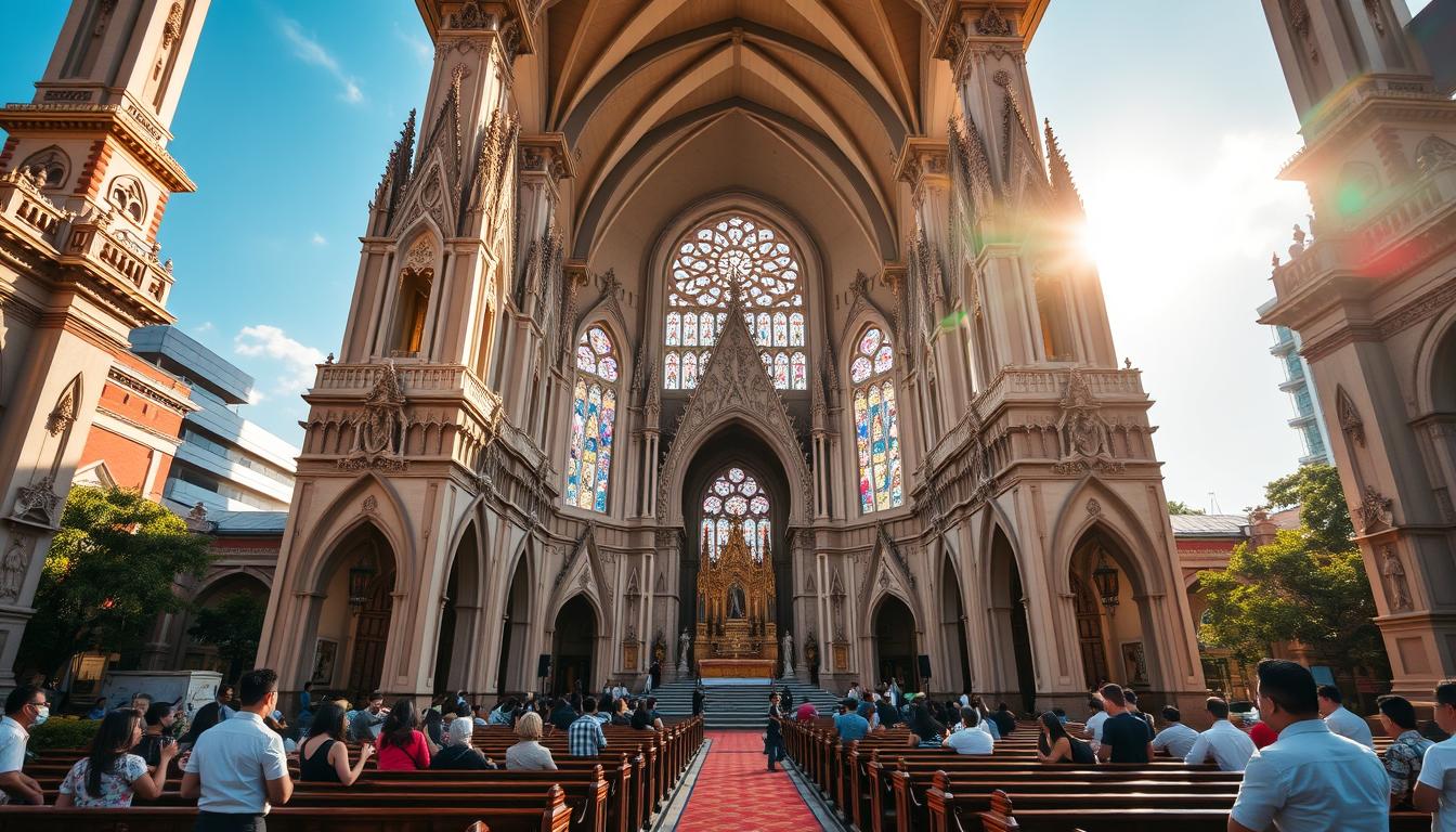 Turis Tak Bisa Masuk Katedral Jakarta Selama Proses Ibadah Paskah