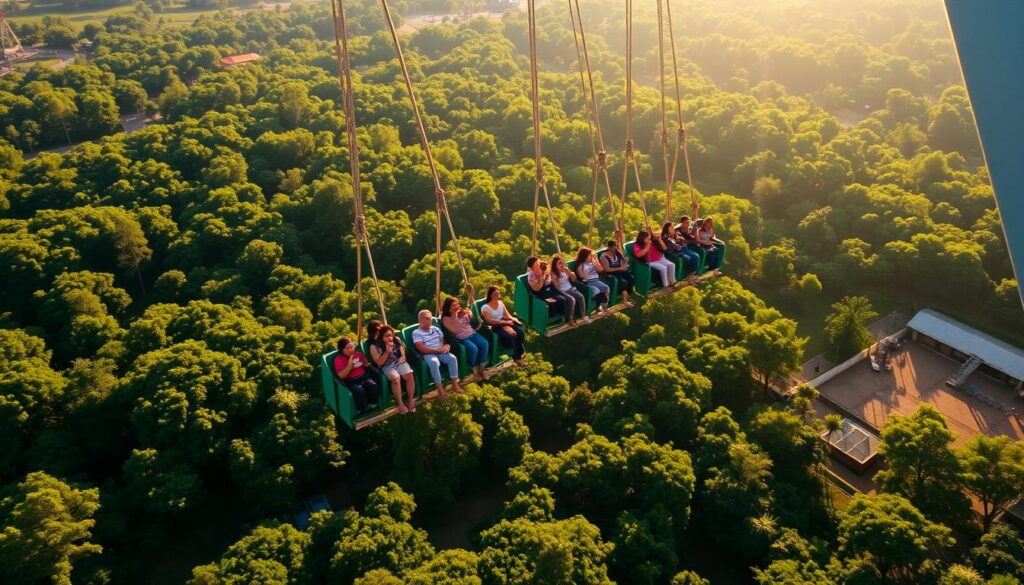 Wahana 360 Pendulum di Jatim Park 1
